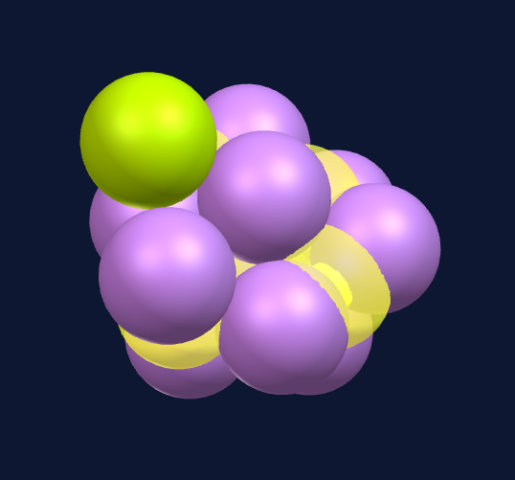 Boron-11 as densely packed structure 