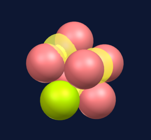 Lithium-7 as densely packed structure 